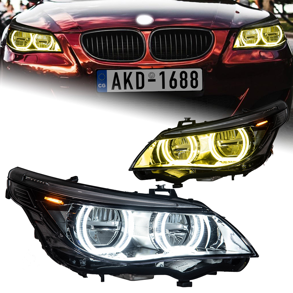 Darkroom Enlarger Lens - ไฟหน้าสำหรับ BMW E60 5 Series ไฟหน้า