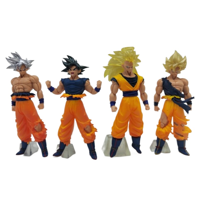 Vintage Collectible Figurines - ของเล่นแคปซูล Bandai Gashapon ดราก้อนบอล ซูเปอร์ไซย่าร่างอัลตร้าอินสติงต์ ซีรีส์