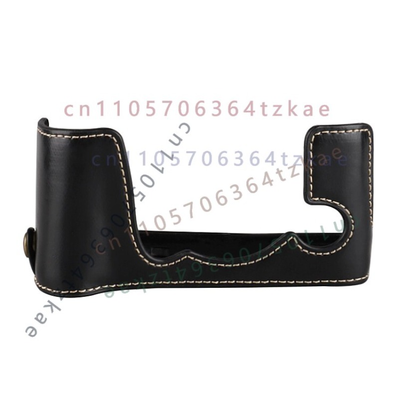 Camera Leather Case - เคสป้องกันกล้องแบบครึ่งตัวทำจากหนัง PU พร้อมฐานสกรู กระเป๋ากล้องพกพาสำหรับกล้องมิเรอร์เลส Fujifilm X‑E3