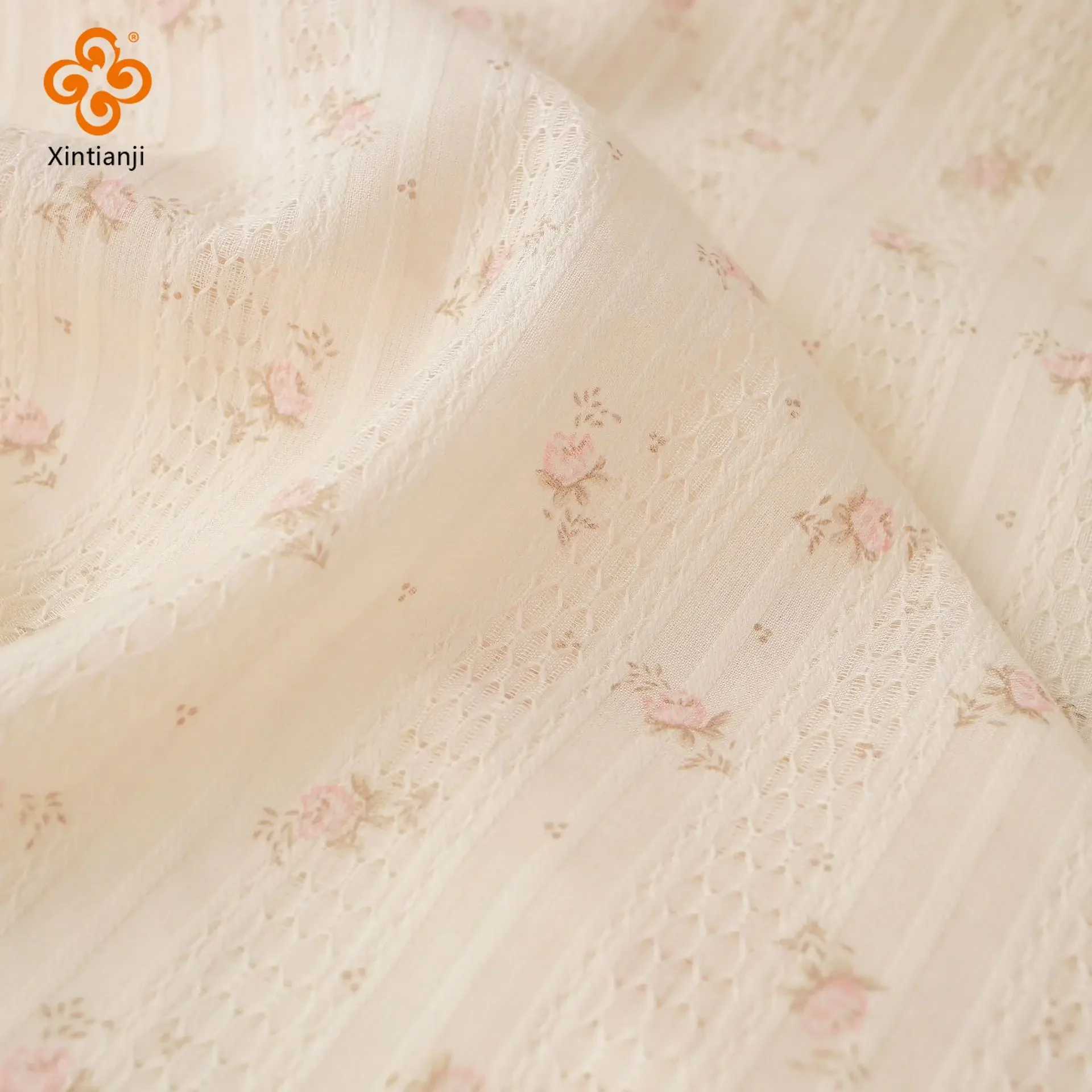 Vintage Collectible Dolls - 1/3/5m ดอกไม้ผ้าฝ้ายลูกไม้ผ้า Jacquard พิมพ์ดอกไม้สไตล์วินเทจผู้หญิงกระโปรง, ชุดเด็ก, ตุ๊กตาเสื้อผ้า