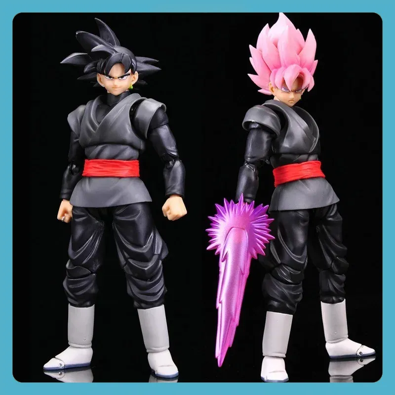 Vintage Collectible Figurines - ฟิกเกอร์อนิเมะดราก้อนบอล แบล็ค โกคู ซาสมาส ซูเปอร์ไซย่า รุ่นภาพยนตร์