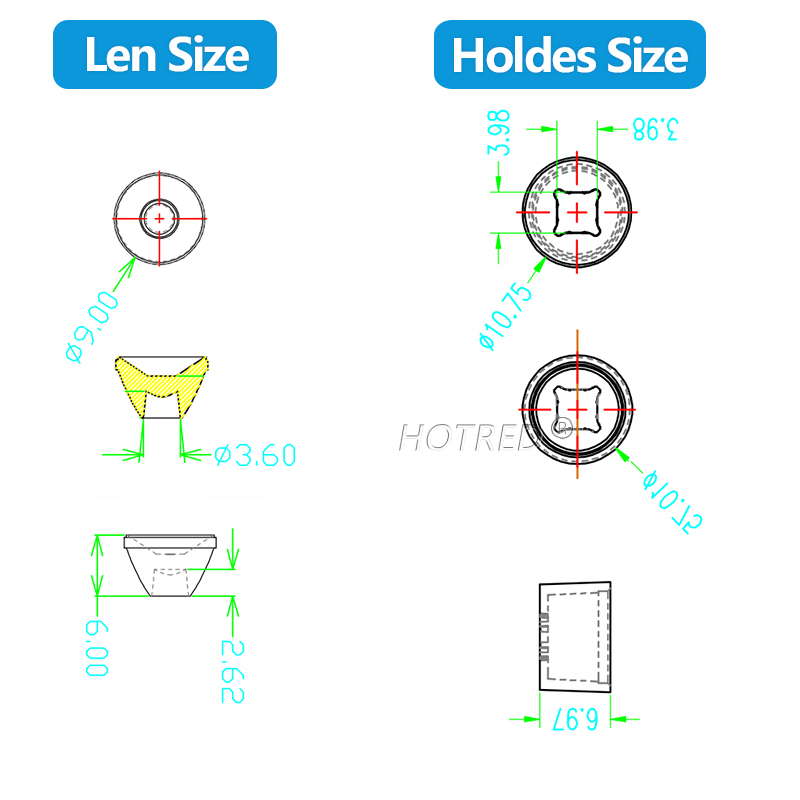 เลนส์สำหรับ Led 1W 3W 5W Refle - Darkroom Enlarger Lens บทวิจารณ์และราคา