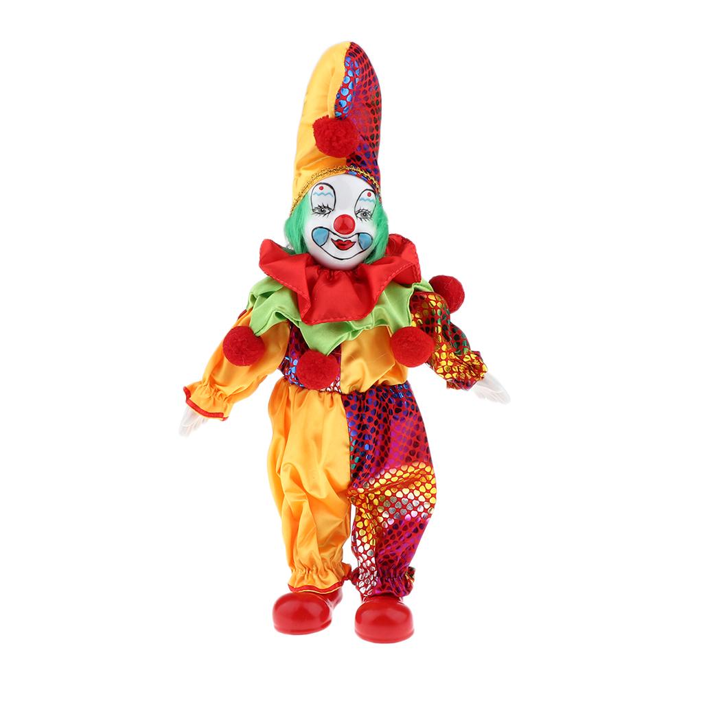 ตุ๊กตาตัวตลกเซรามิกโบราณ ของสะ - Vintage Collectible Clowns บทวิจารณ์และราคา