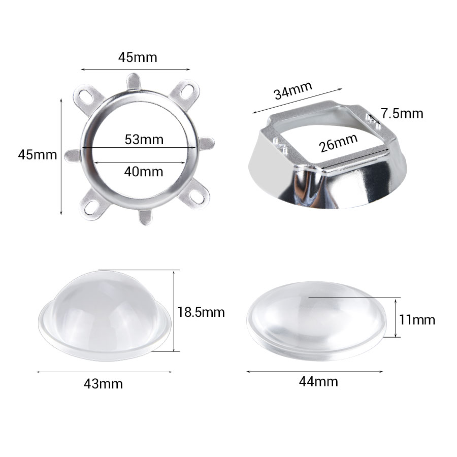 1 ชุด 44 มม.เลนส์ LED Optical  - Darkroom Enlarger Lens บทวิจารณ์และราคา