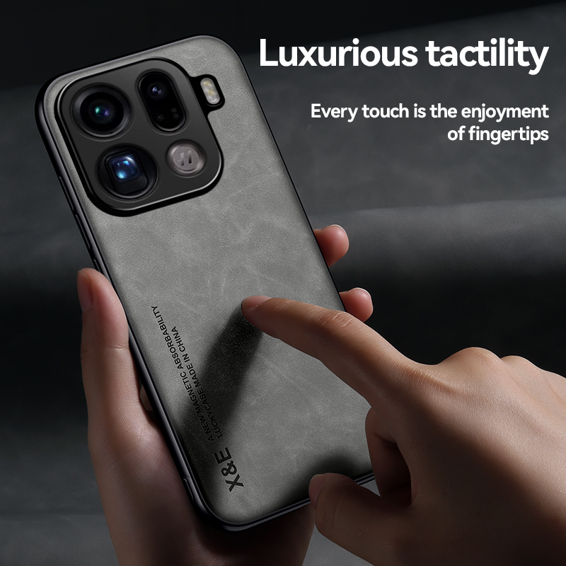 เคสสำหรับ OPPO Find X9 Pro X9  - Camera Leather Case บทวิจารณ์และราคา