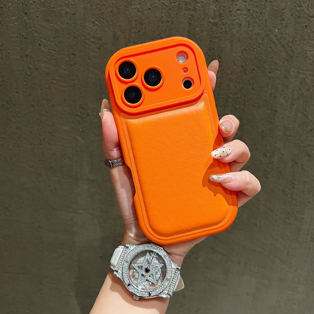 เคสโทรศัพท์หนังลายวงรีสุดหรูสำ - Camera Leather Case บทวิจารณ์และราคา