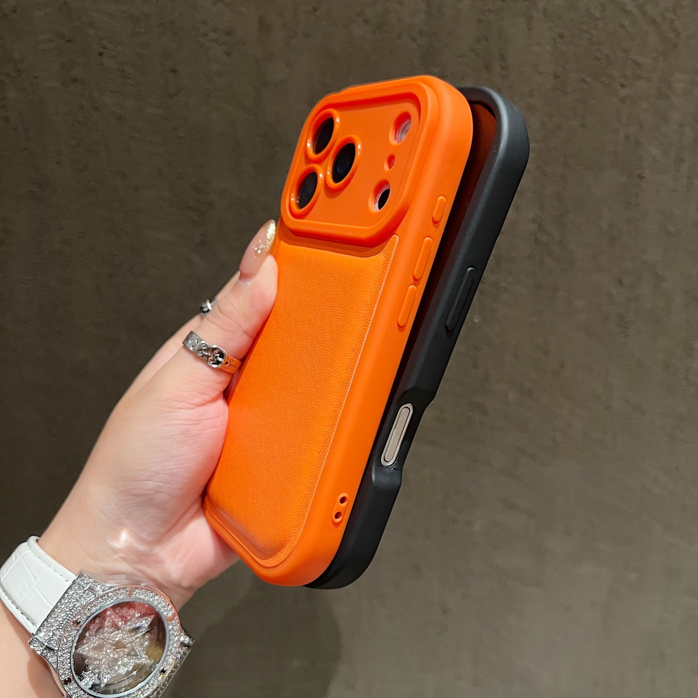เคสโทรศัพท์หนังลายวงรีสุดหรูสำ - Camera Leather Case บทวิจารณ์และราคา