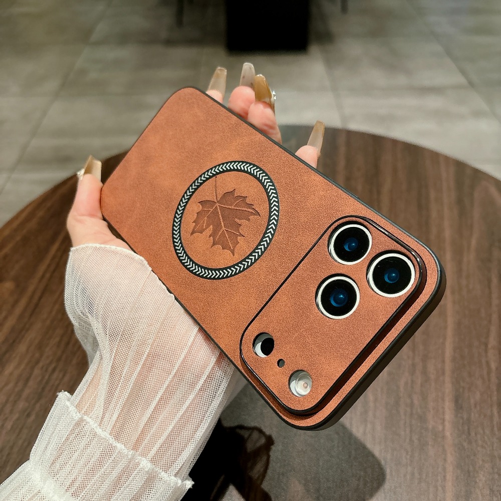 เคสหนังแม่เหล็กสำหรับ iPhone 1 - Camera Leather Case บทวิจารณ์และราคา