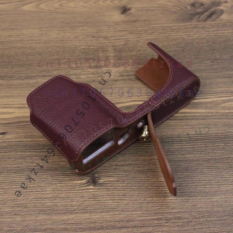 เคสกล้องหนังวัวแท้ ฝาครอบด้านล - Camera Leather Case บทวิจารณ์และราคา