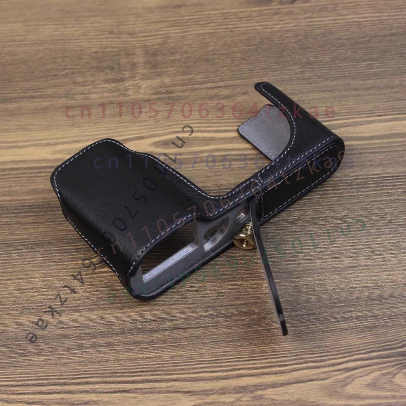 เคสกล้องหนังวัวแท้ ฝาครอบด้านล - Camera Leather Case บทวิจารณ์และราคา