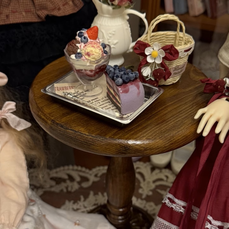 1/3 1/4 1/6 บ้านตุ๊กตาชุดเฟอร์ - Vintage Collectible Dolls บทวิจารณ์และราคา