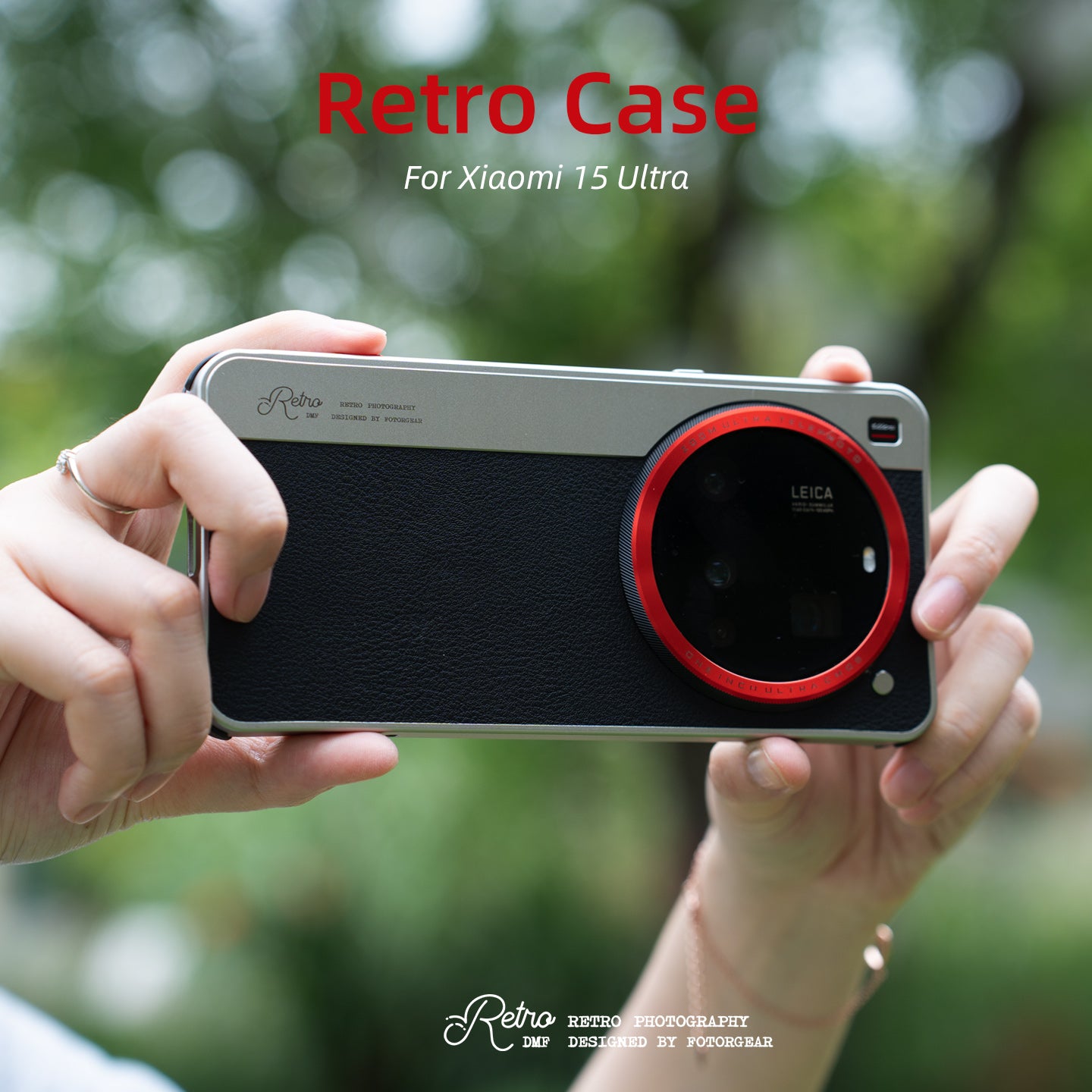 เคสโทรศัพท์แบบกลไกสไตล์เรโทร ร - Camera Leather Case บทวิจารณ์และราคา